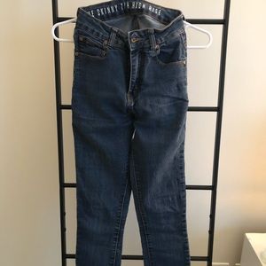 High Rise Jeans, cropped, 2